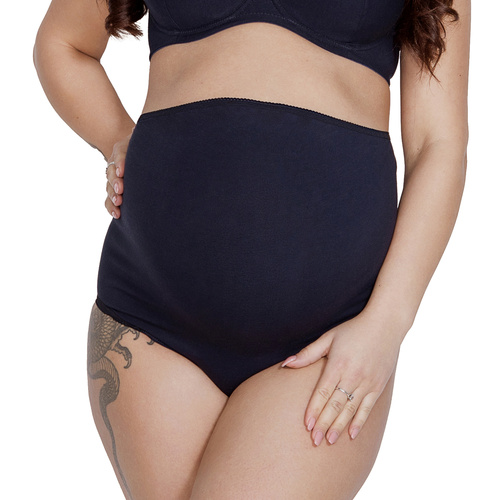 Mitex Mama Belly Majtki wysokie figi, navy