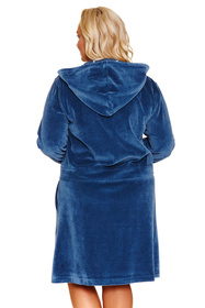 Doctor Nap SWO.1008 Nocna szlafrok, deep blue