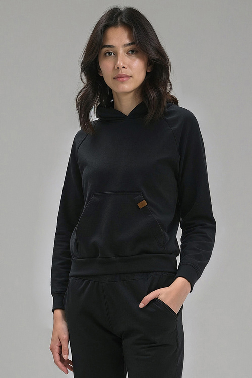 Vivisence 9003 Bluza nierozpinana, czarny