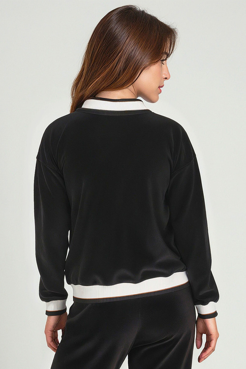 Vivisence 9001 Bluza nierozpinana, czarny