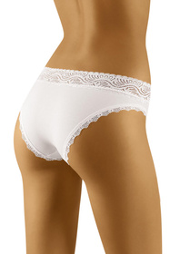 Wol-Bar Soft Lovely 3-pak Majtki figi, biały