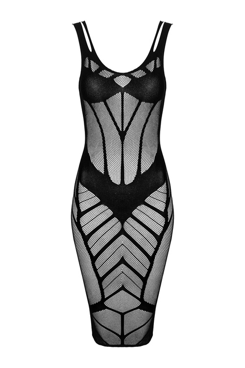 Obsessive D609 dress Nocna koszulka, czarny