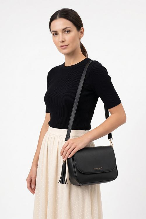 Vivisence OUTLET T0025 Cумочка на плече, чорний