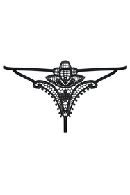 Obsessive Luiza thong Majtki stringi, czarny