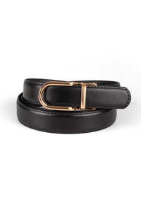 Vivisence P0005 Pasek skórzany, black
