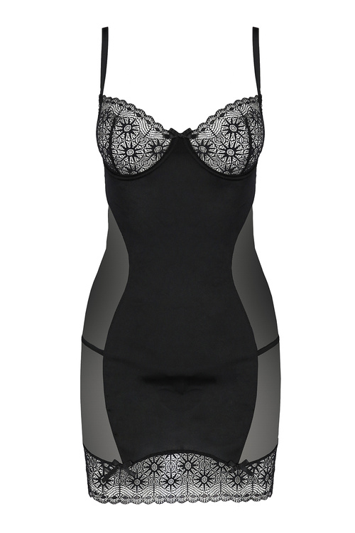 Avanua Hanan chemise Nocna komplet koszulka + stringi, black