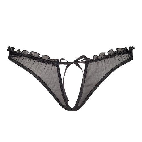 Axami V-6458 Charbon Majtki stringi, czarny