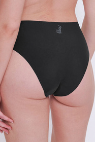 Sloggi 10217759 ZERO Feel 2.0 Majtki wysokie figi, 0004-black
