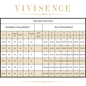 Vivisence 3229 Kostium kąpielowy biustonosz usztywniany, niebieski