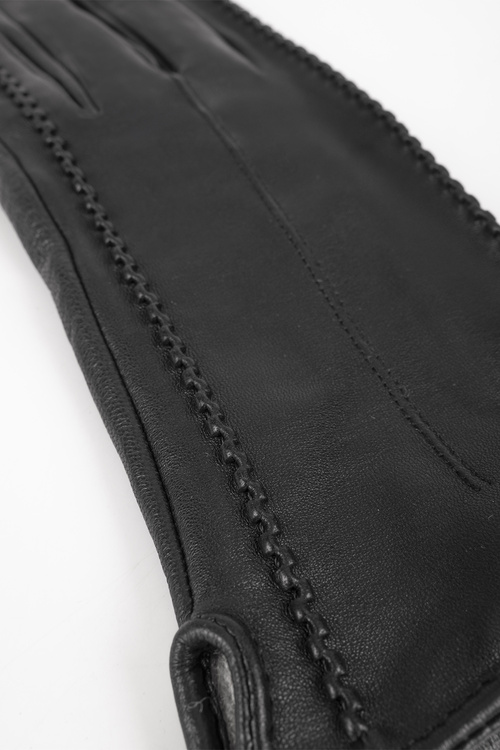 Vivisence 7209 Rękawiczki skórzane, black