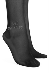 Obsessive Norless Girl crotchless tights Wyrób pończoszniczy rajstopy, black