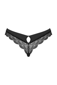 Obsessive Chemeris panties Majtki figi, czarny