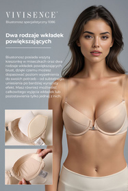Vivisence 1086 Biustonosz specjalistyczny, beżowy