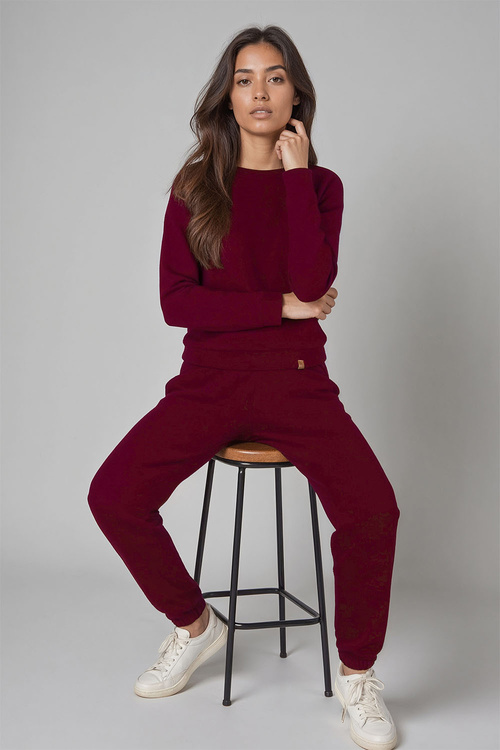 Vivisence 9104 Spodnie dres, bordowy
