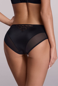 Ava 2198 Majtki figi, black
