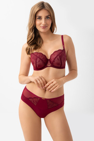 Gorsenia K944 Mira Majtki brazyliany, bordo