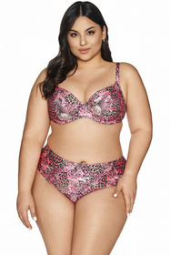 Ava SK-216 Maxi Kostium kąpielowy biustonosz usztywniany, pink