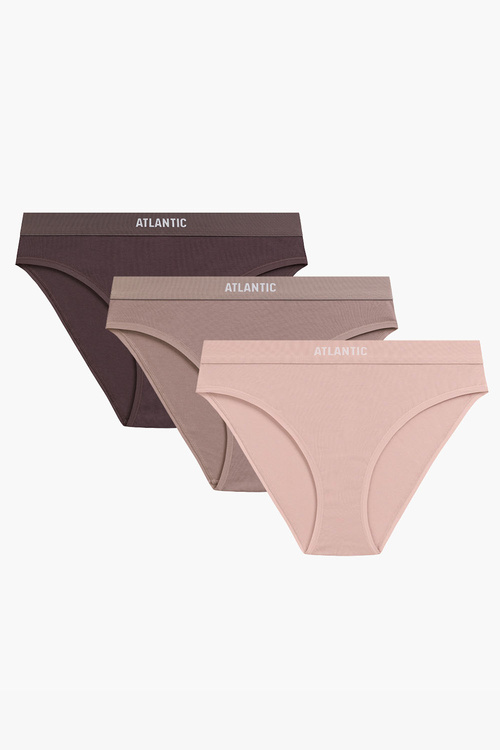 Atlantic 3CLP-012 3-pack Трусики трусики, рожевий