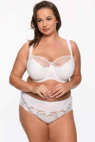 Gaia 1134M Keto Maxi Biustonosz półusztywniany, biały