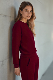 Vivisence 9204kmpl Komplet bluza+spodnie, bordowy