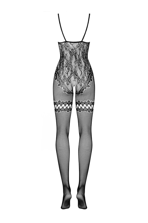 Obsessive Bodystocking F213 Body bodystocking, czarny