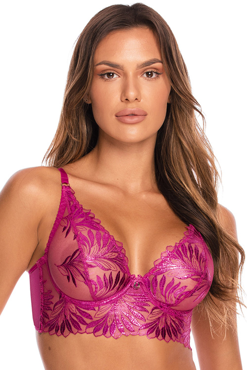 Axami V-10271 Biustonosz półgorset, fuksja