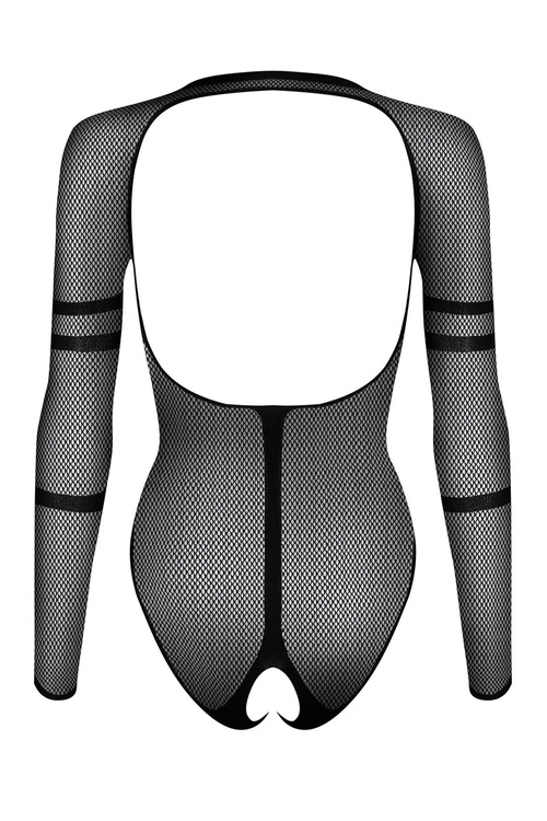 Obsessive B137 teddy Body sexy, czarny