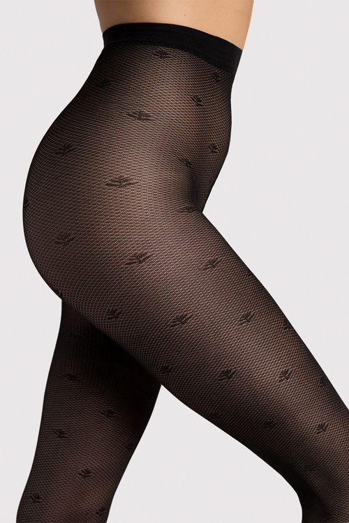 Fiore Lea 30 DEN G6107 Wyrób pończoszniczy rajstopy, black