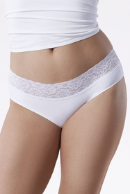 Julimex Hipster panty Majtki figi, biały