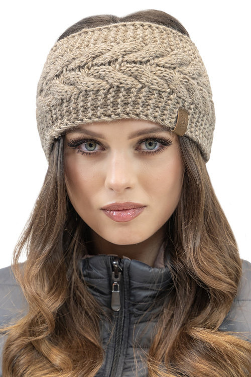Vivisence 7094 Nakrycie głowy opaska, beżowy