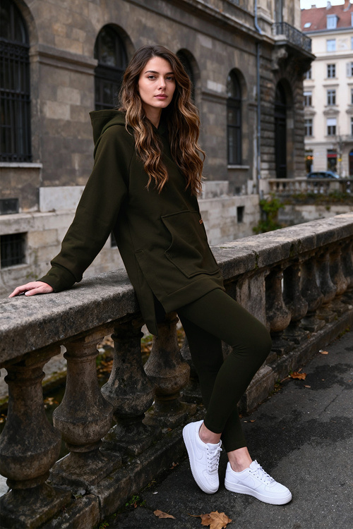 Vivisence 9207kmpl Komplet legginsy + bluza, zielony