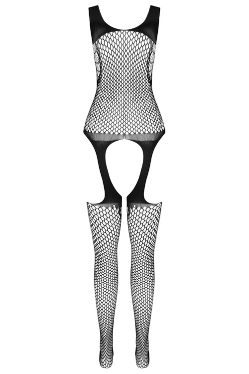 Passion BS104 Body bodystocking, black