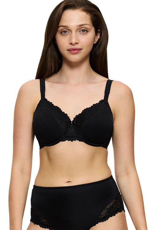 Triumph 10166306 Ladyform Soft W X Biustonosz usztywniany, 0004-black