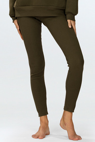 Dkaren Oseye-Le Legginsy klasyczne, khaki