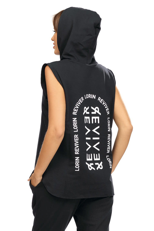 Reviver F5578 Bluza nierozpinana, czarny