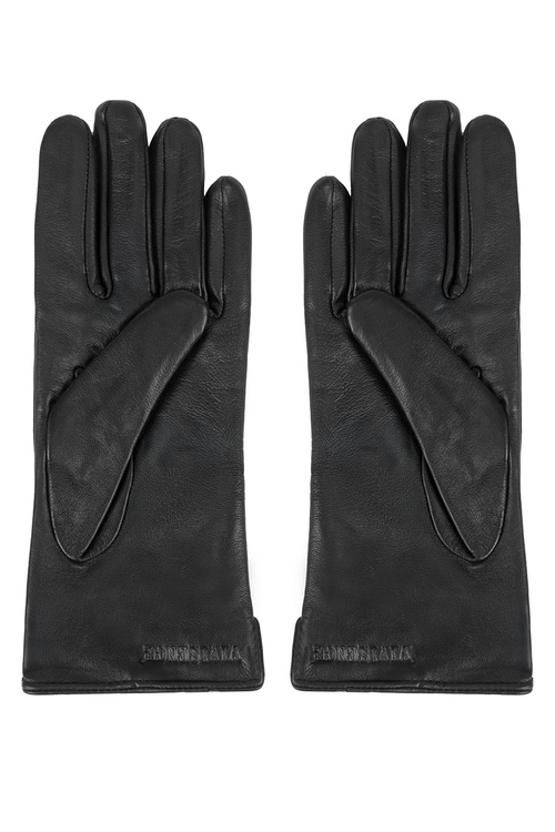 Vivisence 7209 Rękawiczki skórzane, black