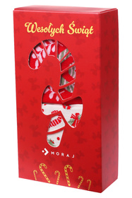 Moraj CSLS250-032/2 pak Skarpety za kostkę, red