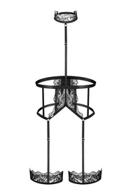 Obsessive Hersis harness Akcesoria erotyczne uprząż, black