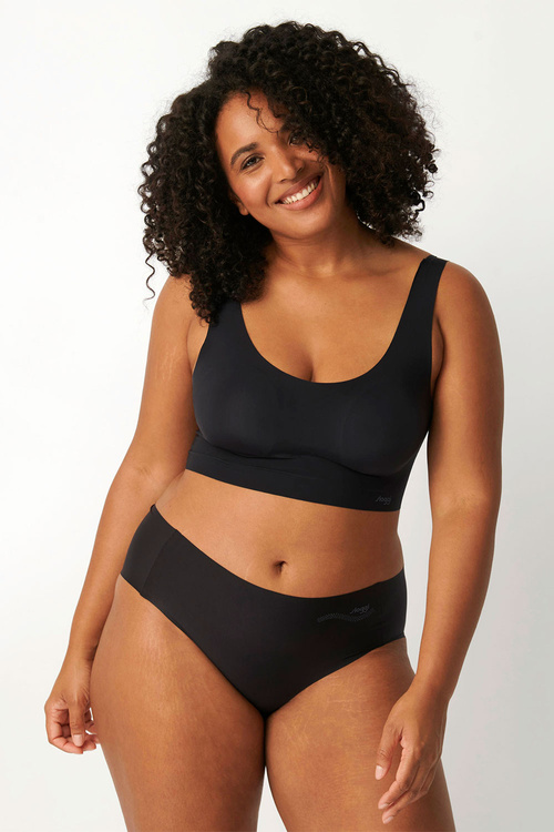 Sloggi 10186739 ZERO Feel Majtki figi, 0004-black