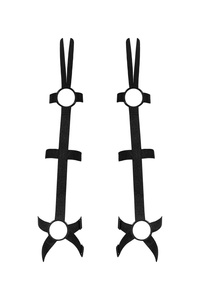Obsessive Armares arm harness Nocna uprząż, czarny