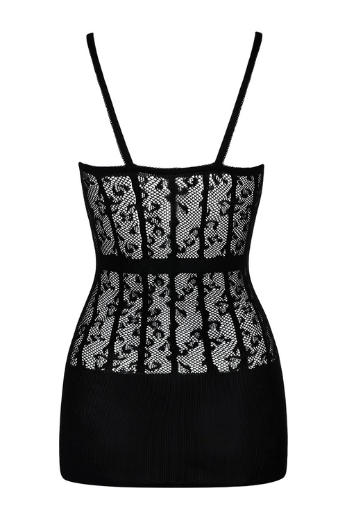 Obsessive Dress D605 Nocna koszulka, czarny