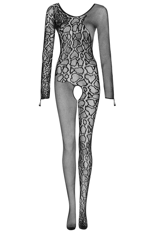 Obsessive Bodystocking G326 Body bodystocking, czarny