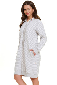 Doctor Nap SMZ.5246 Nocna szlafrok, grey