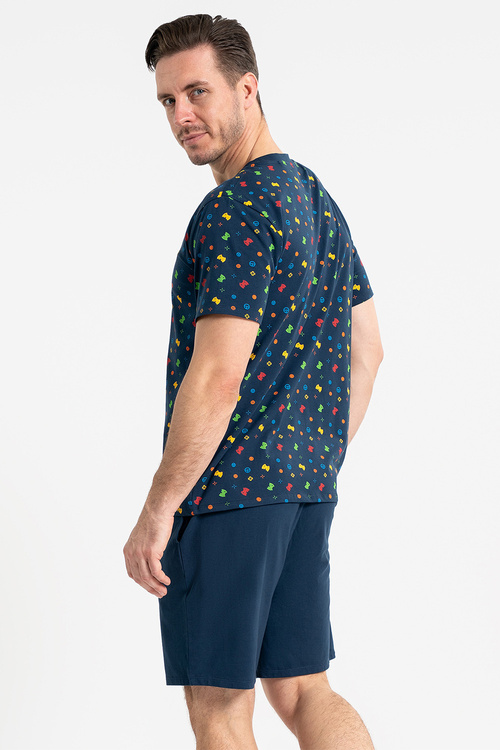 Moraj PDM3600-006 Nocna piżama, navy