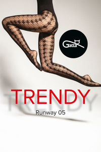 Gatta Runway 05 Wyrób pończoszniczy rajstopy, nero