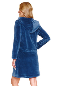 Doctor Nap SWO.1008 Nocna szlafrok, deep blue