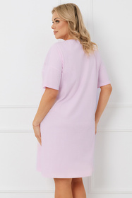 Italian Fashion Erula kr.r. Nocna koszula, róż