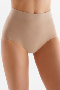 Gabriella Midi Briefs Code S109 Трусики високі трусики, бежевий