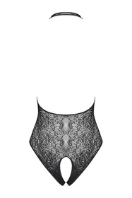Obsessive B113 Teddy Body bodystocking, czarny