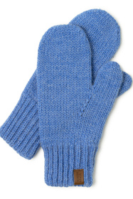 Vivisence 7015R Rękawiczki dzianinowe z 1 palcem, jeans